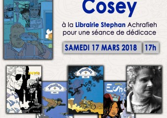 Cosey à La Librairie