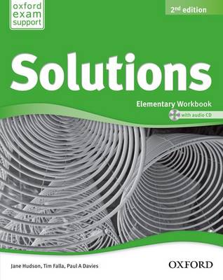Solutions 2nd edition elementary: workbook and audio cd pack