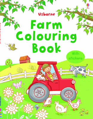 Farm Colouring Book With Stickers