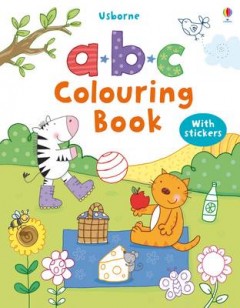 Abc Colouring Sticker Book