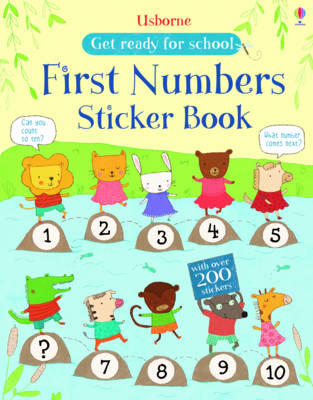 First Numbers Sticker Book