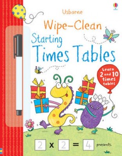Wipe-clean starting times tables
