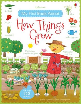 My First Book About How Things Grow Sticker Book