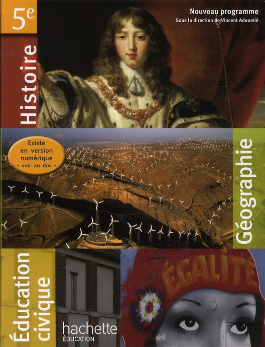 Histoire-géographie - éducation civique ; 5ème ; livre unique de l'élève (édition 2010)