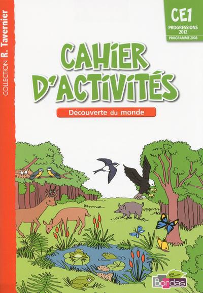 Ce1 ; cahier d'activites ; découverte du monde