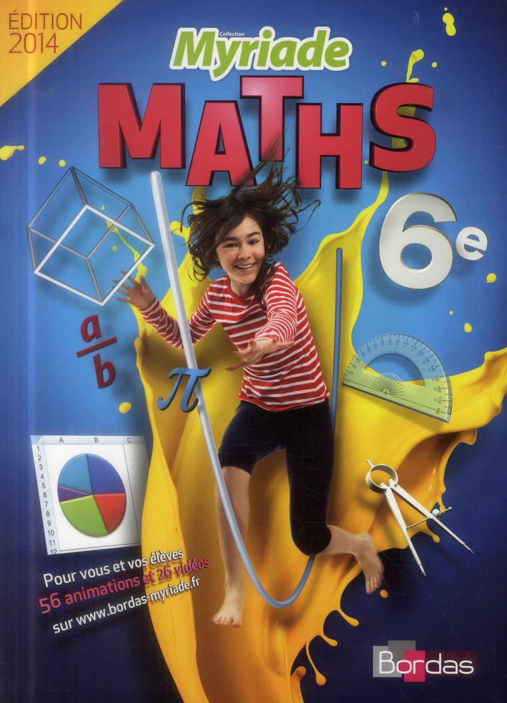 Myriade ; maths ; 6e ; manuel de l'élève (édition 2014)