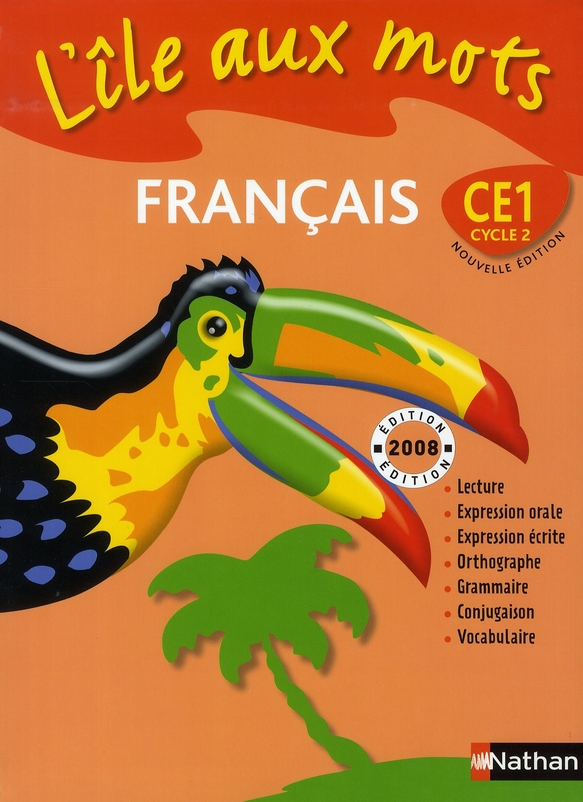 L'ile aux mots ; français ; ce1 ; manuel de l'élève