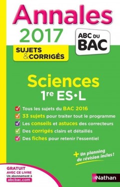 Annales abc bac ; sujets & corriges t.18 ; sc...