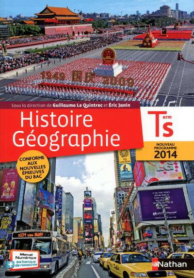 Histoire-géographie ; terminale s ; livre de l'élève (édition 2014)