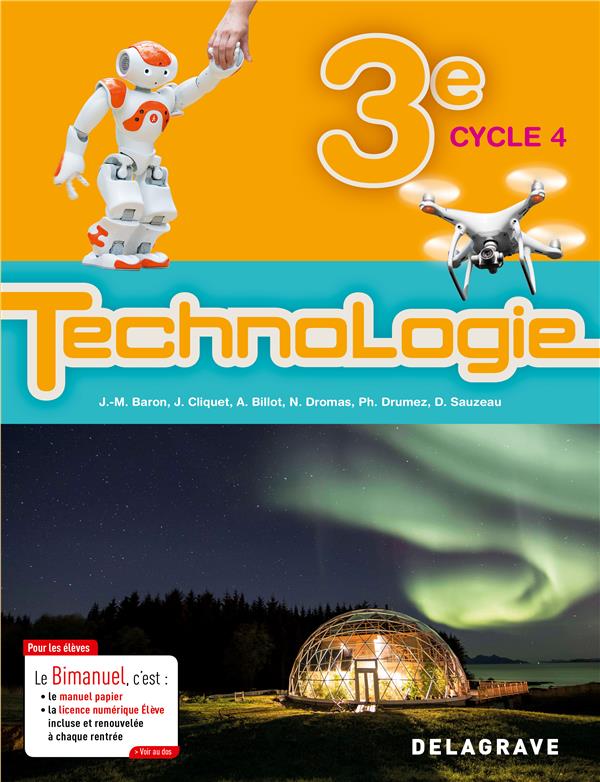 Technologie ; 3e ; bimanuel (édition 2017)