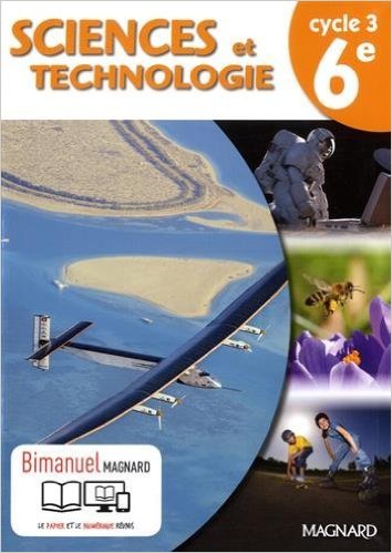 Sciences Et Technologie Prog 2016 6E