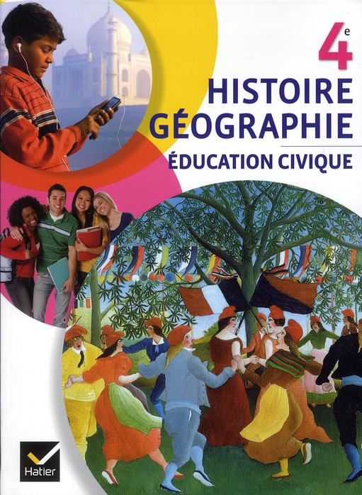 Histoire, géographie, éducation civique ; 4ème
