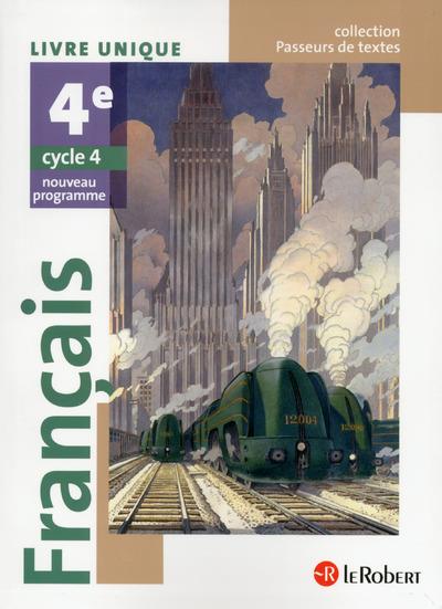 Francais 4eme eleve - passeurs de textes (cycle 4) - 2016