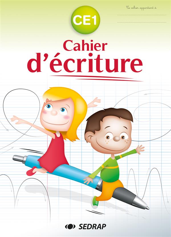 Cahier d'écriture ; ce1