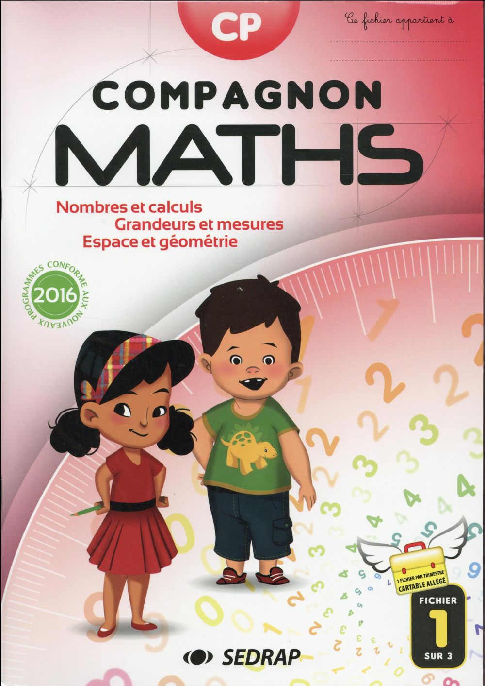 Compagnon maths ; cp ; fichiers élève 3 volumes (édition 2016)