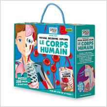 Voyage, découvre, explore le corps humain : Avec u...