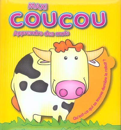 Maxi coucou ; apprendre des mots