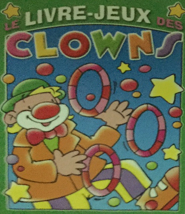 Le Livre-Jeux Des Clowns Vert