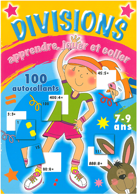 Divisions 7-9 Ans+ 100 Autocollants