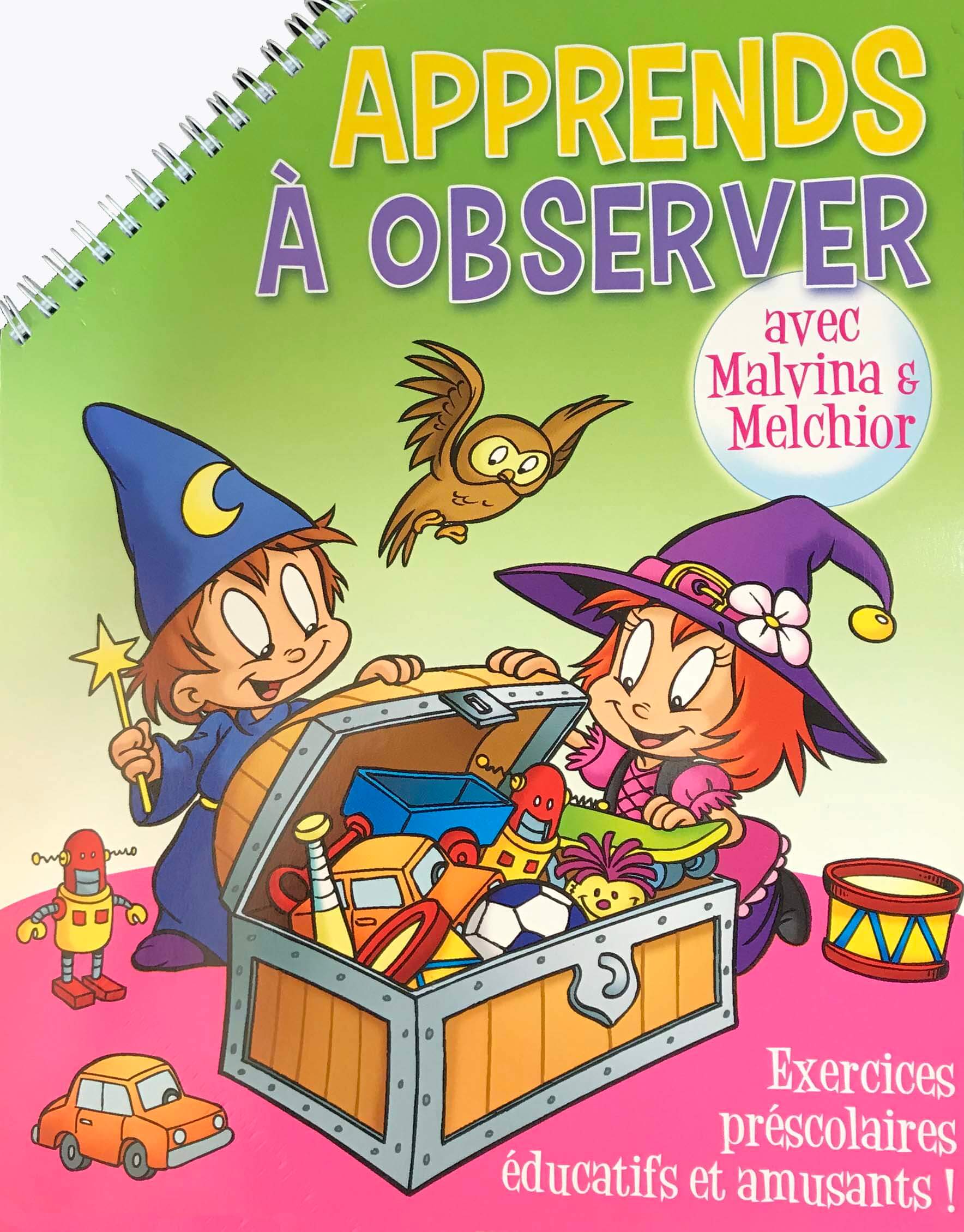 Apprends Avec Malvina Et Melchior-Observer