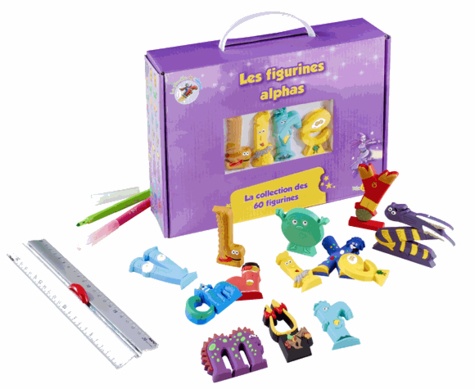 La planète des Alphas - La collection des 60 figurines Alphas