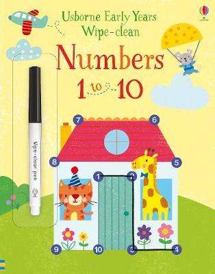 Early Years Wipe-Clean Numbers 1 to 10-3-4yrs