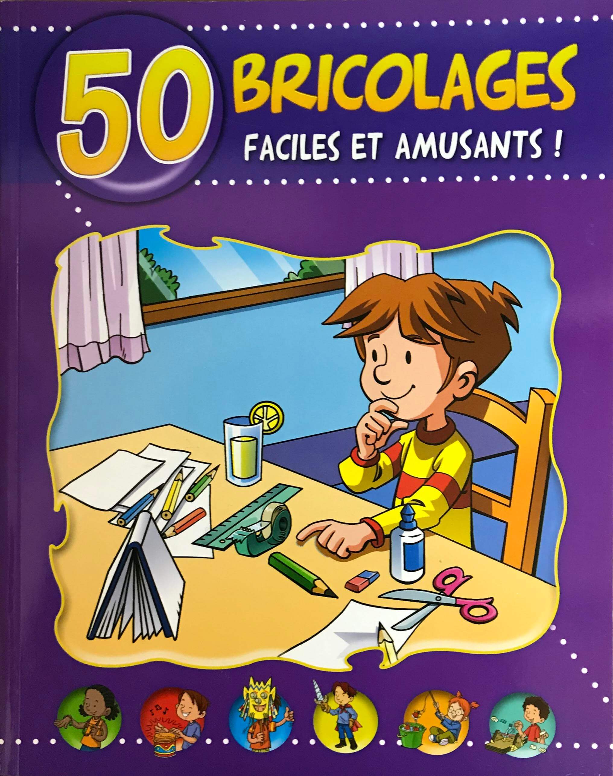 50 Activités faciles et Amusants-Mauve