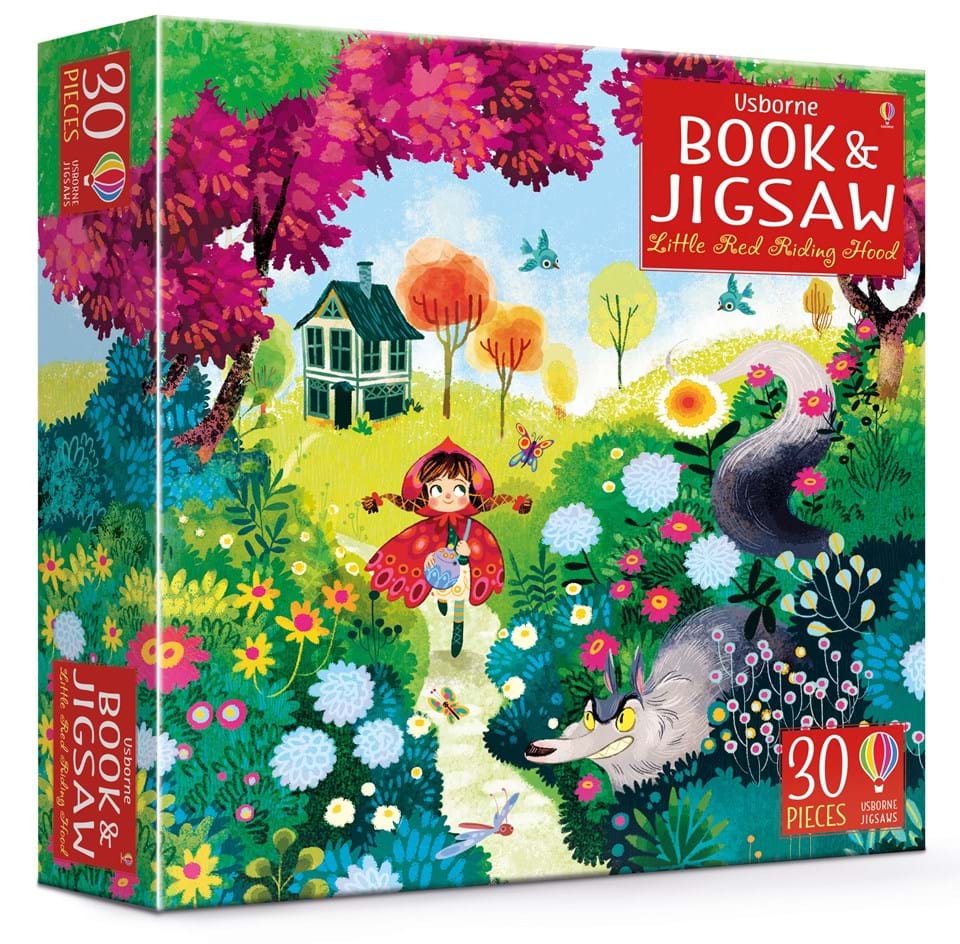 Little Red Riding Hood book& jigsaw