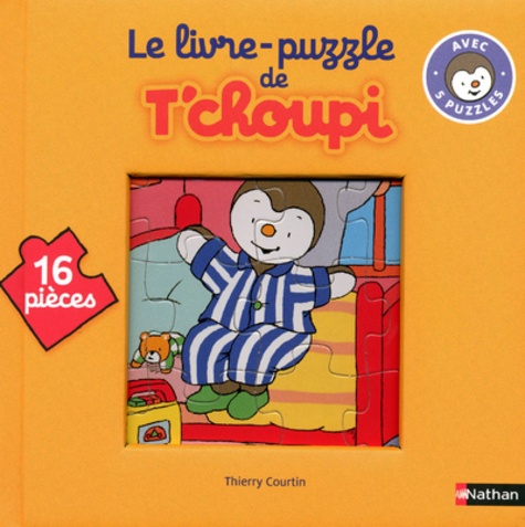 Livre puzzle T'choupi 16 pieces