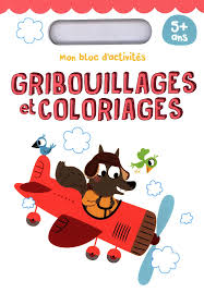 Gribouillages et coloriages - 5 ans et +