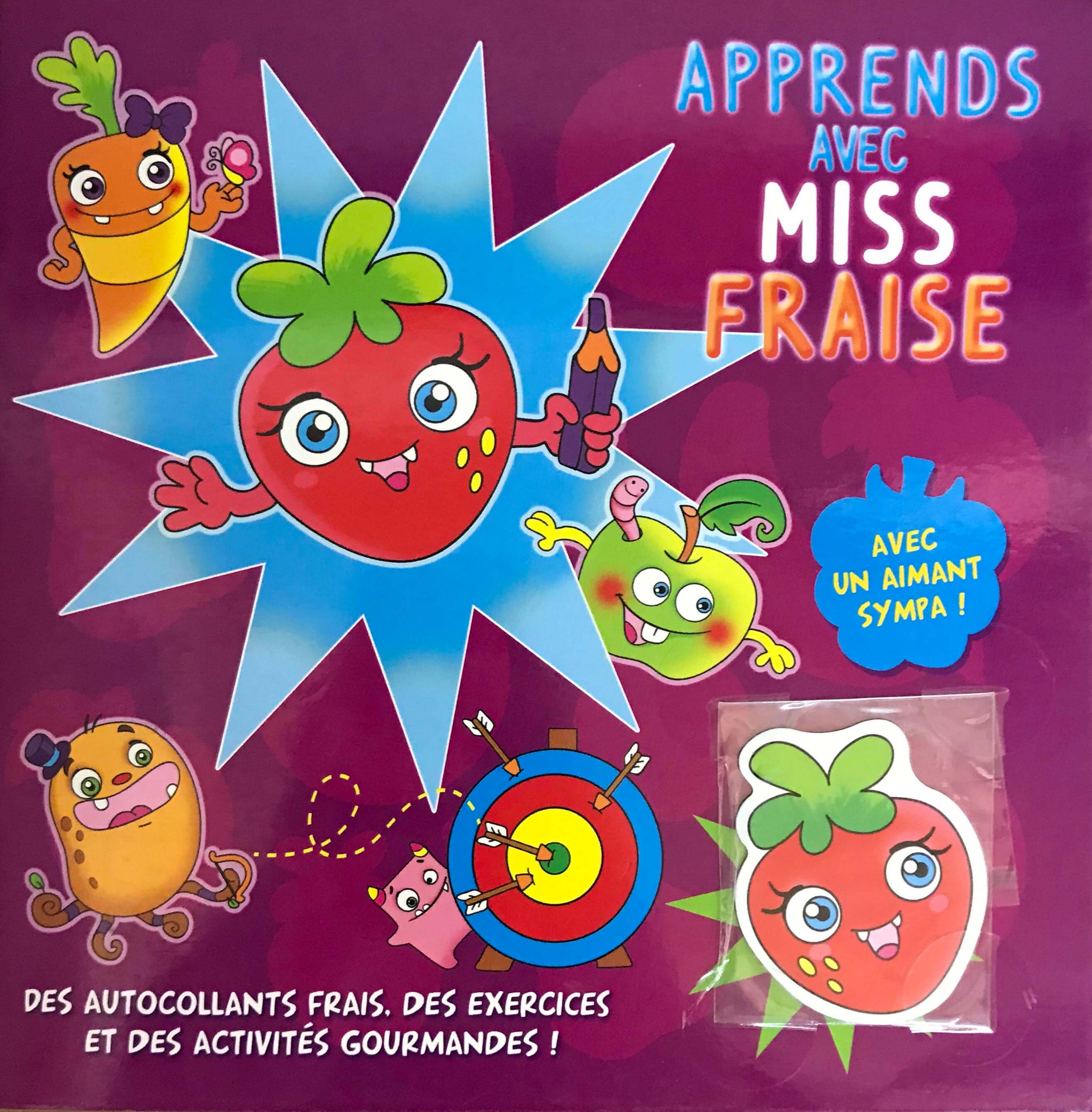 Apprends avec Miss Fraise