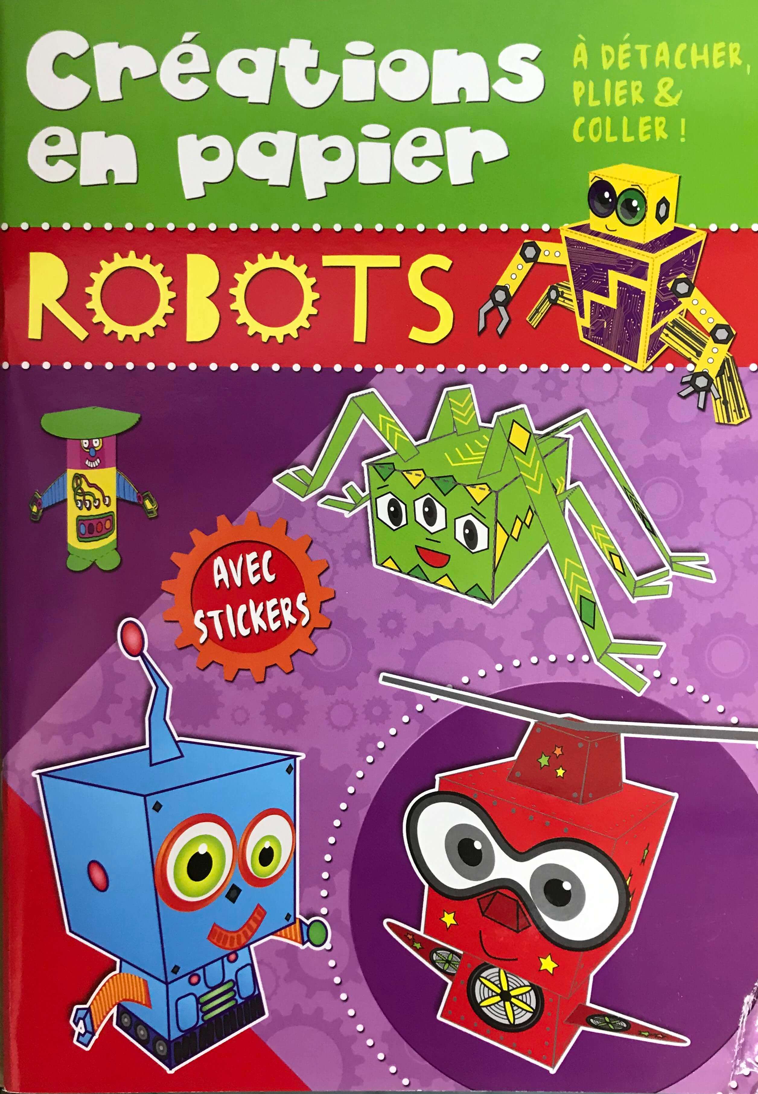 Papercraft les robots