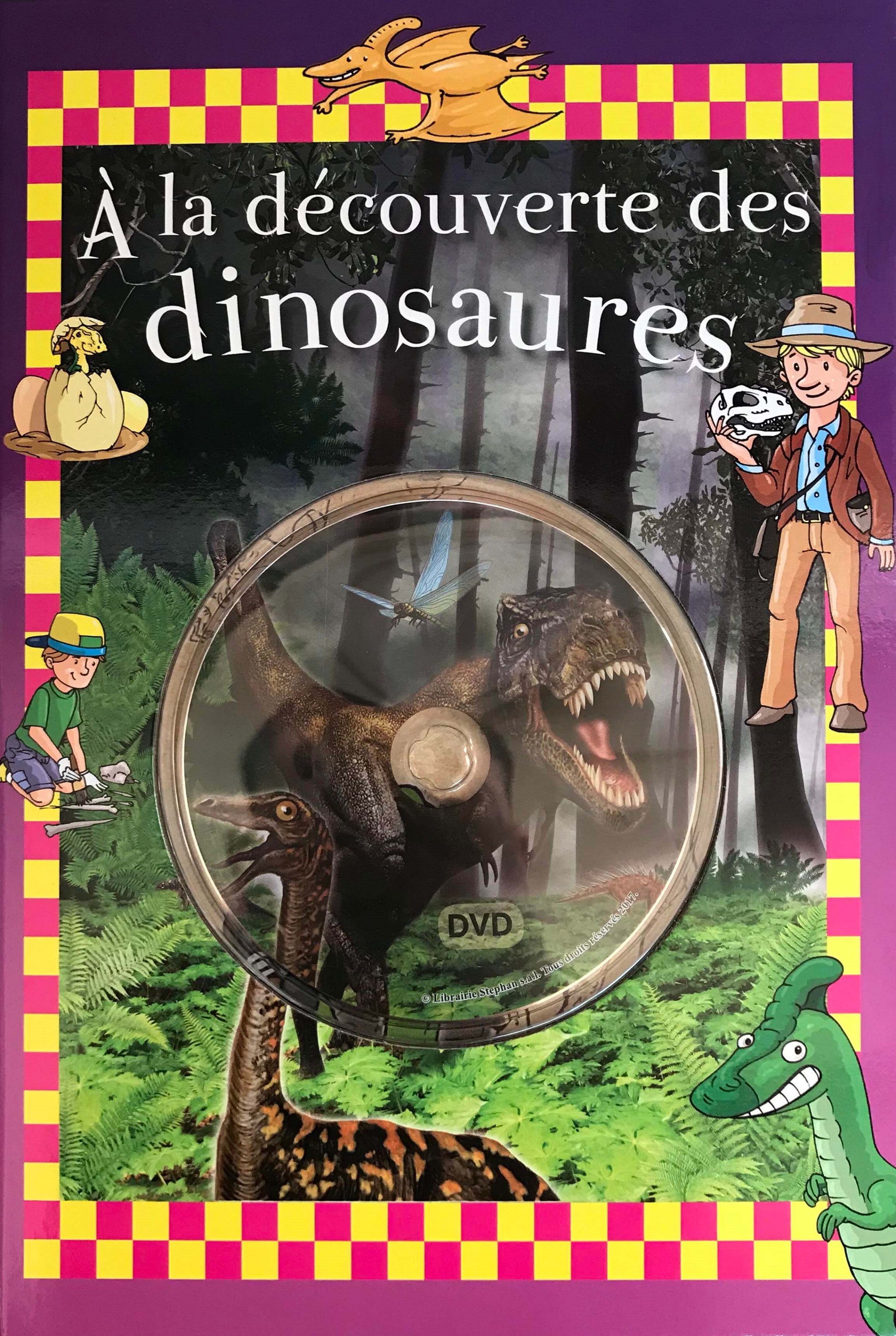 A la découverte des dinosaures + DVD