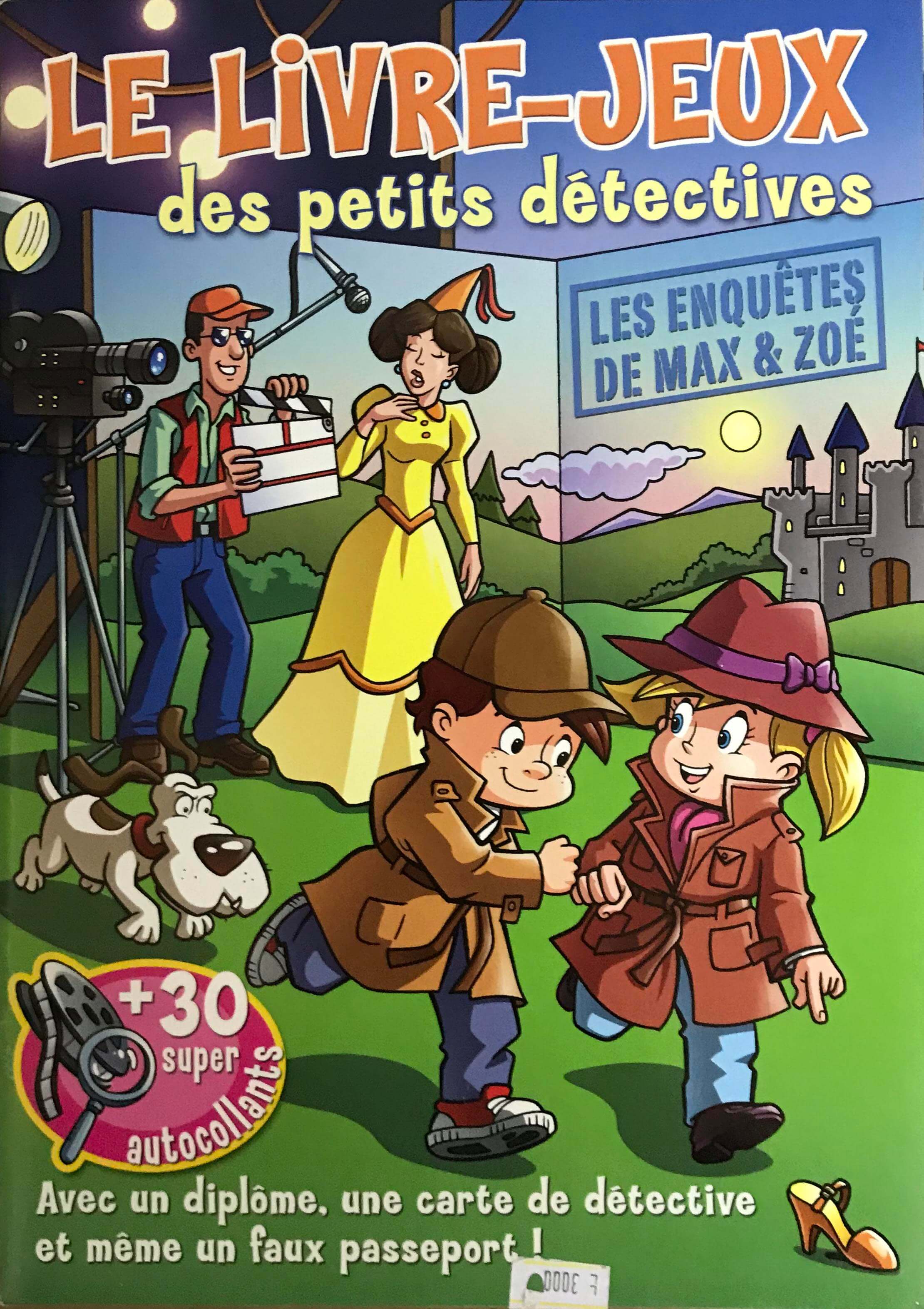 Le  Livre-Jeux des détectuves-vert