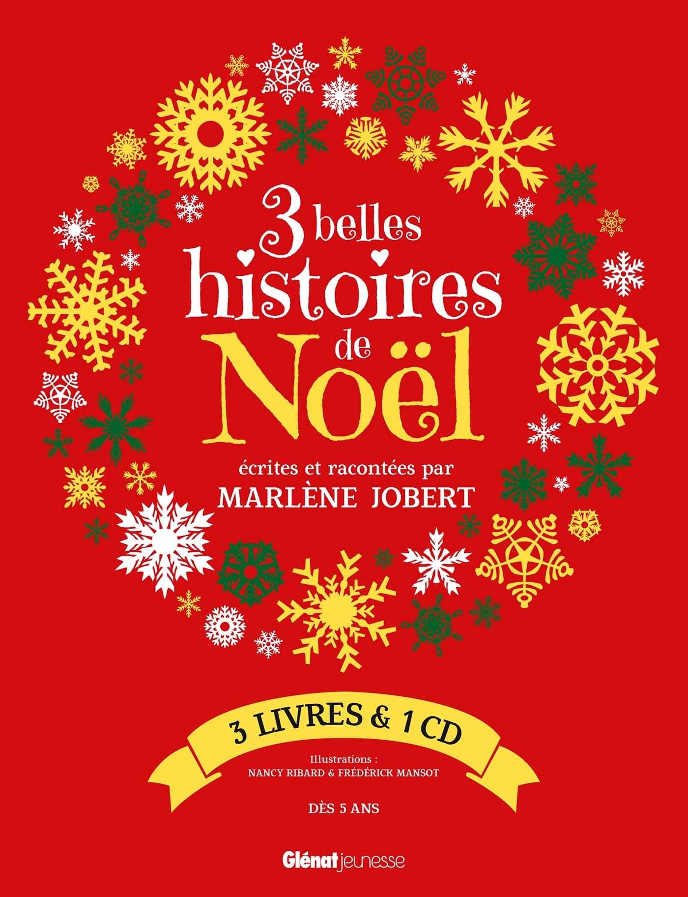 3 belles histoires de Noël : 3 livres & 1 CD