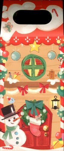 Je vais dormir avec ma lanterne de Noël