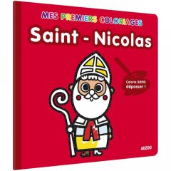 Saint-Nicolas - Colorie sans dépasser !