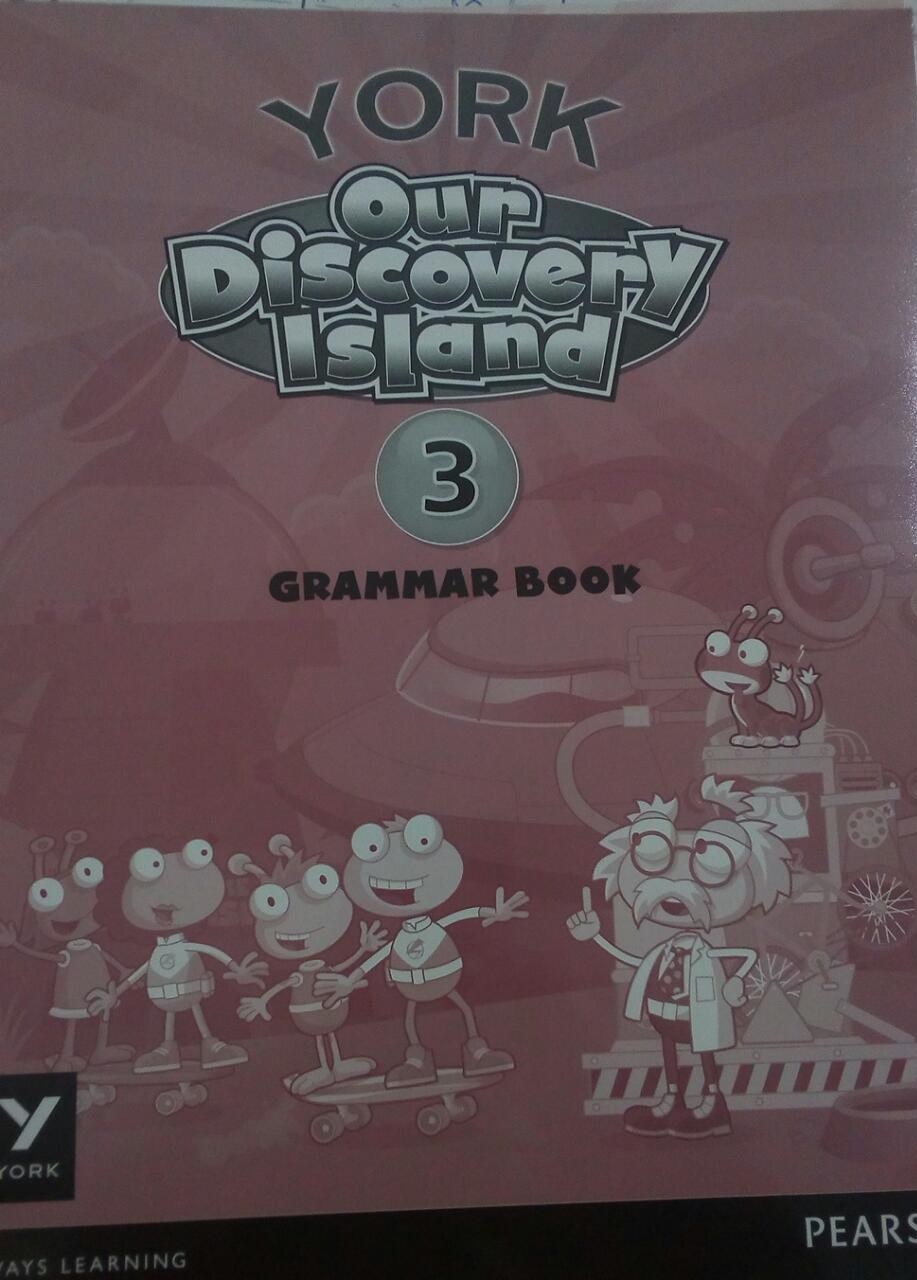 YORK OUR DISCOVERY ISLAND 3 GRAMMAR BOOK - Pearson