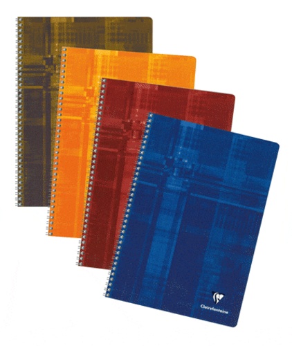 Cahier ressort 24x32 180 pages