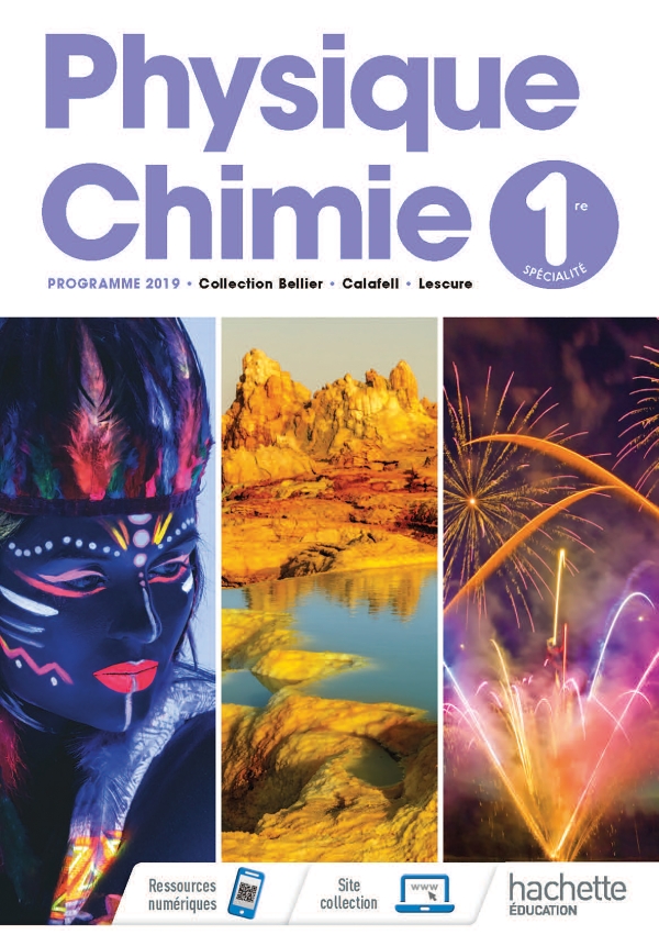 PHYSIQUE/CHIMIE 1ERE - LIVRE ELEVE - ED. 2019	(SPECIALITE) COLLECTION BELLIER