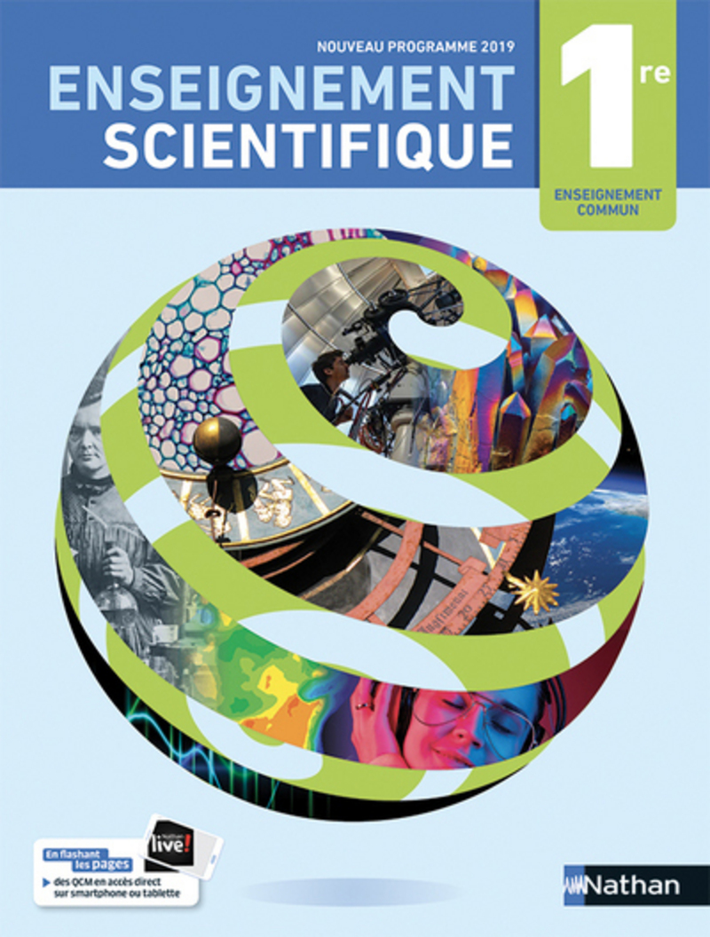 Enseignement scientifique 1re - Livre de l'élève