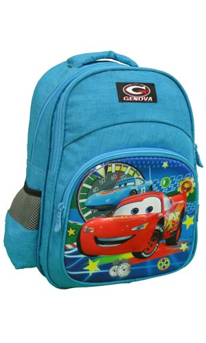 Sac à dos enfant Cars petit bleu
