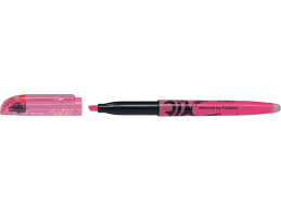 Surligneur frixion fluo rose