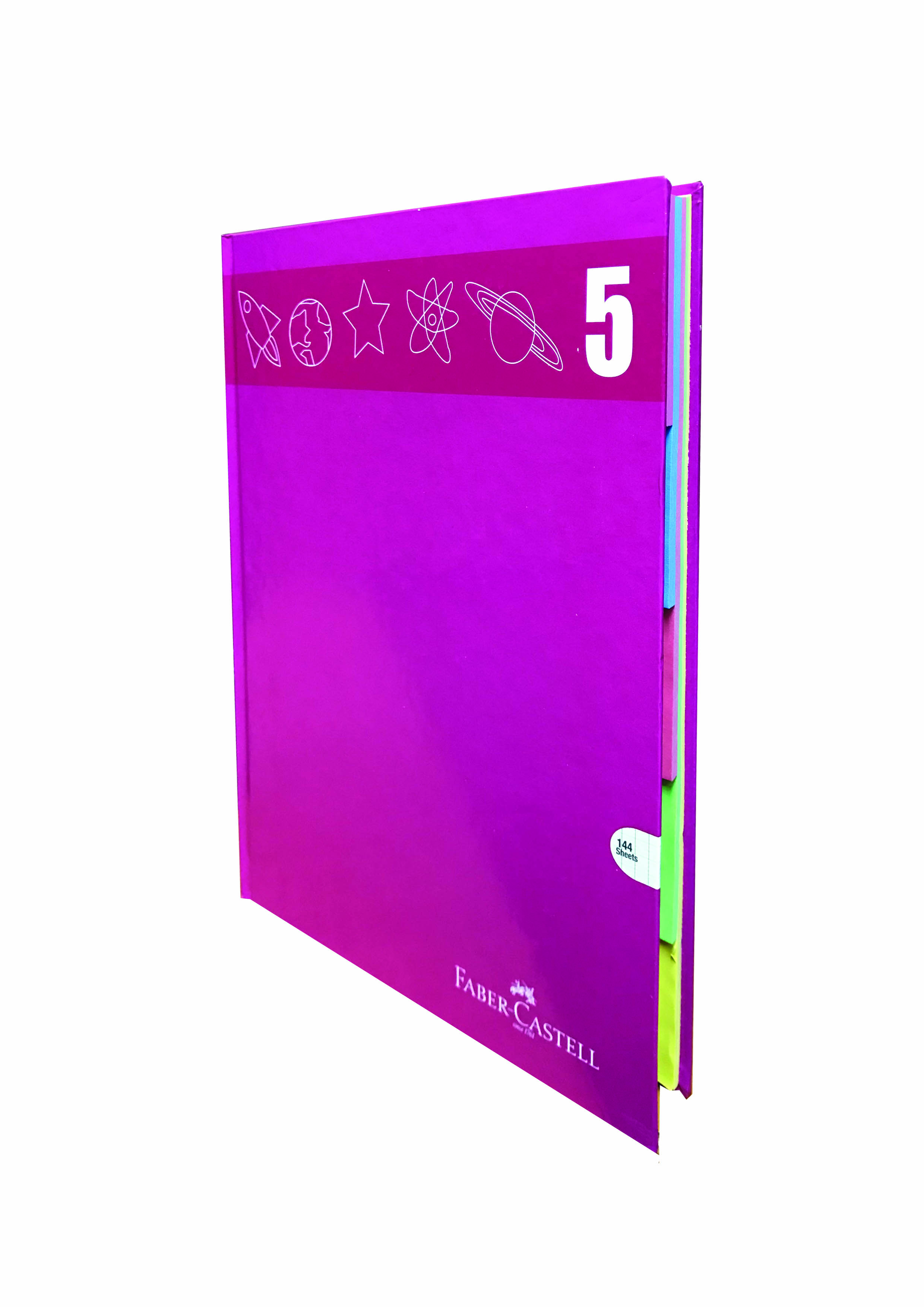 Cahier 5 sujets 20.5 x 27.5 cm 144 pages