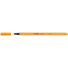 Stylo feutre fin orange point 88 fine 0.4