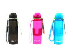 Gourde magique noir silicone 500 ml