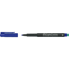 Marqueur permanent bleu 1583
