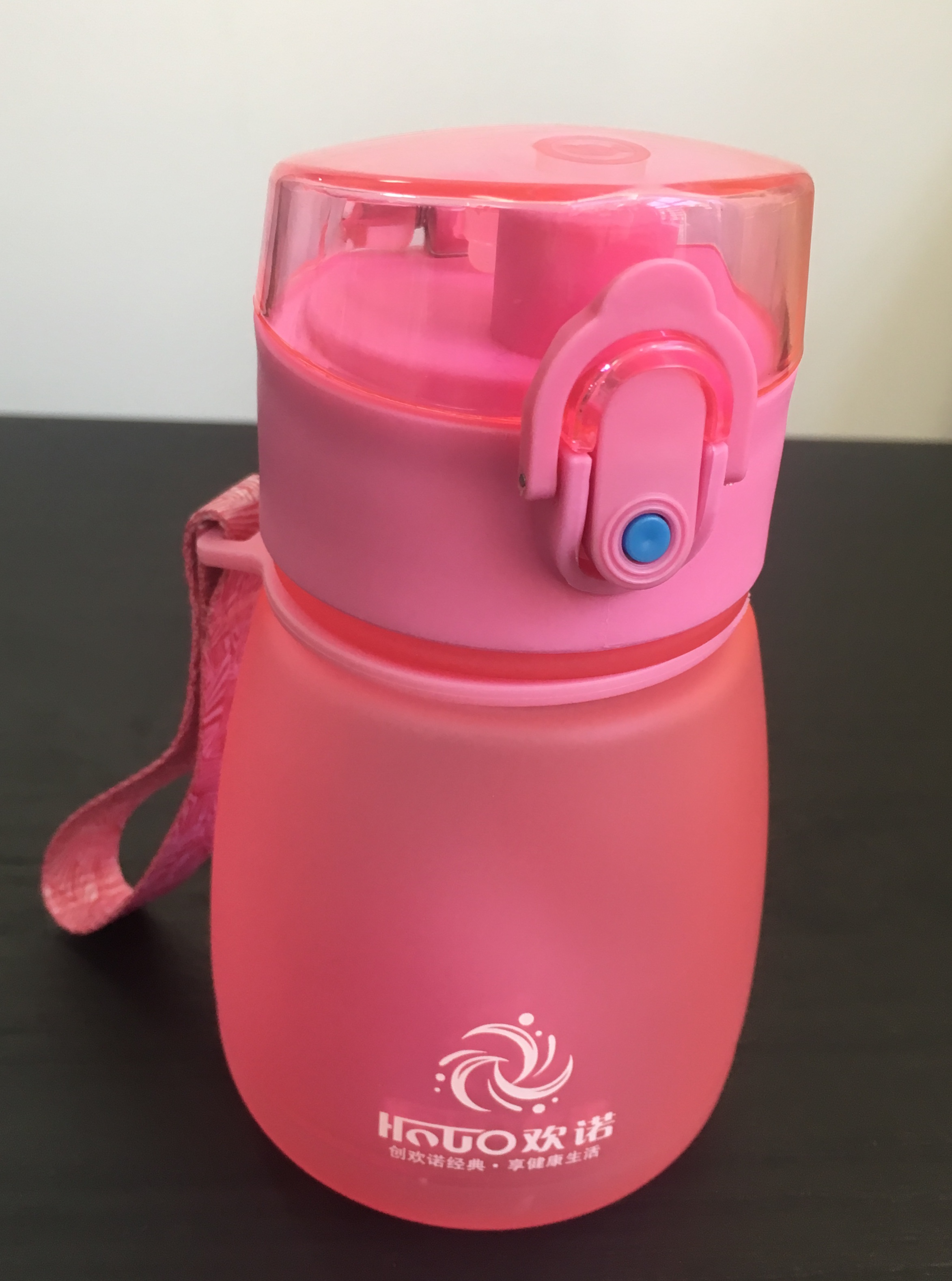 Gourde enfant petite rose 300 ml