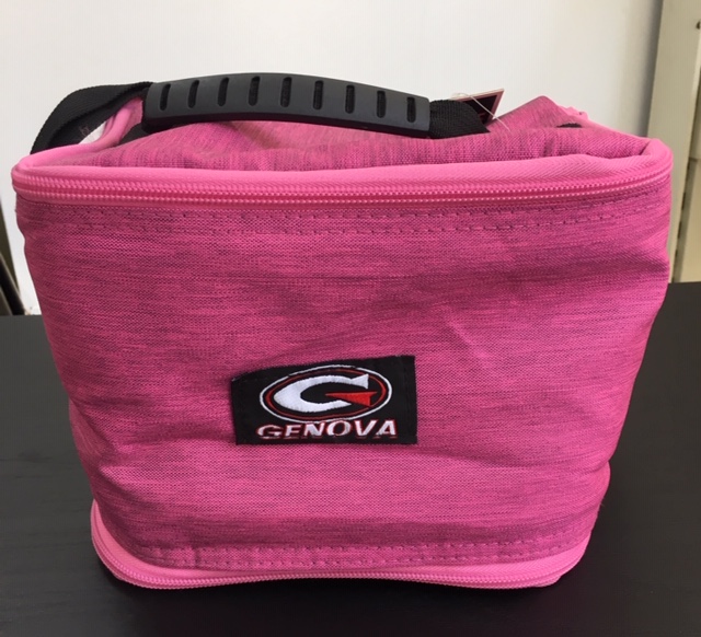 Sac repas isotherme rose
