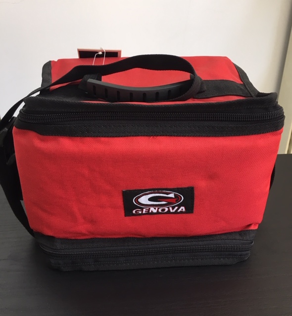 Sac repas isotherme rouge